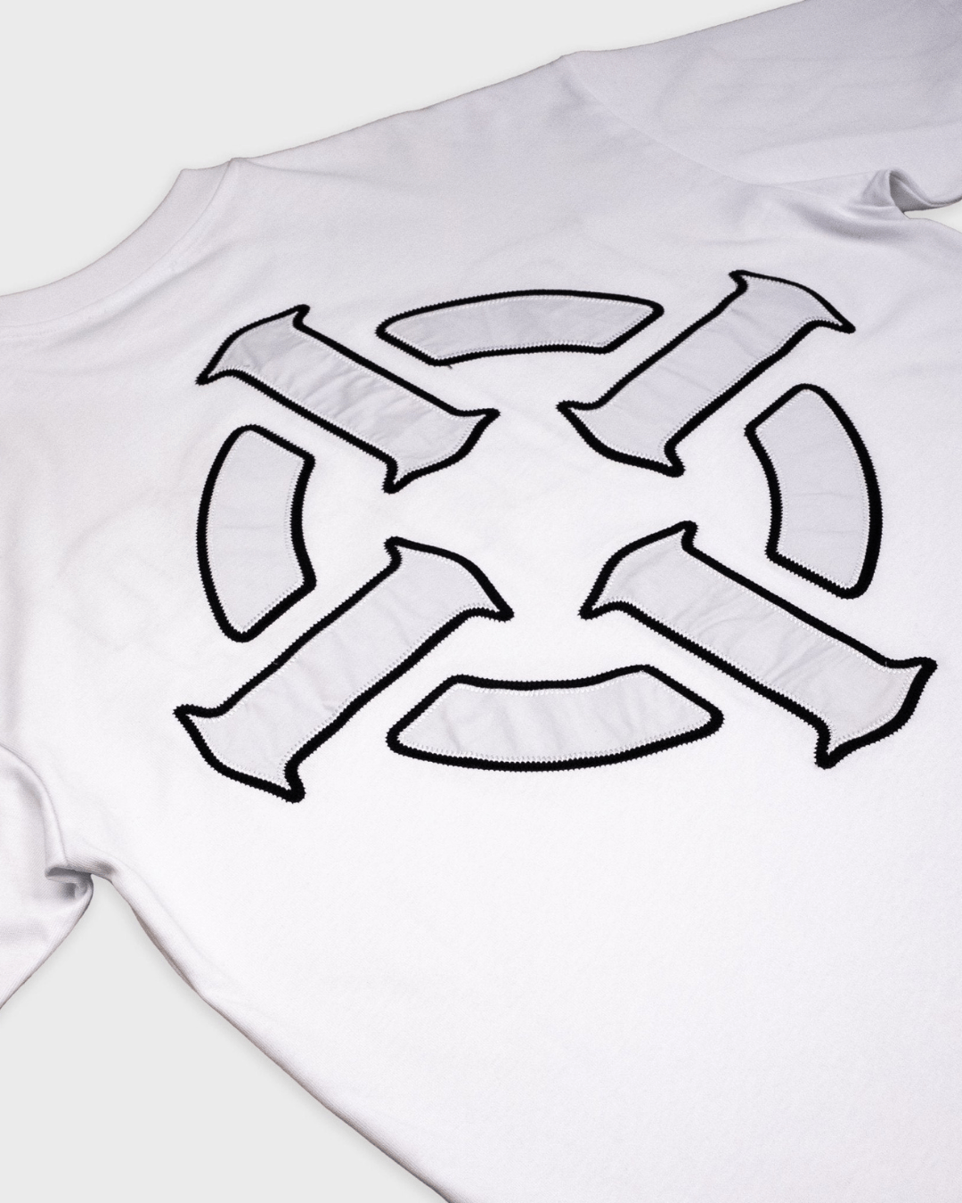 PROPER TARGET OVERSIZED TEE WHITE/BLACK - Proper Streetwear