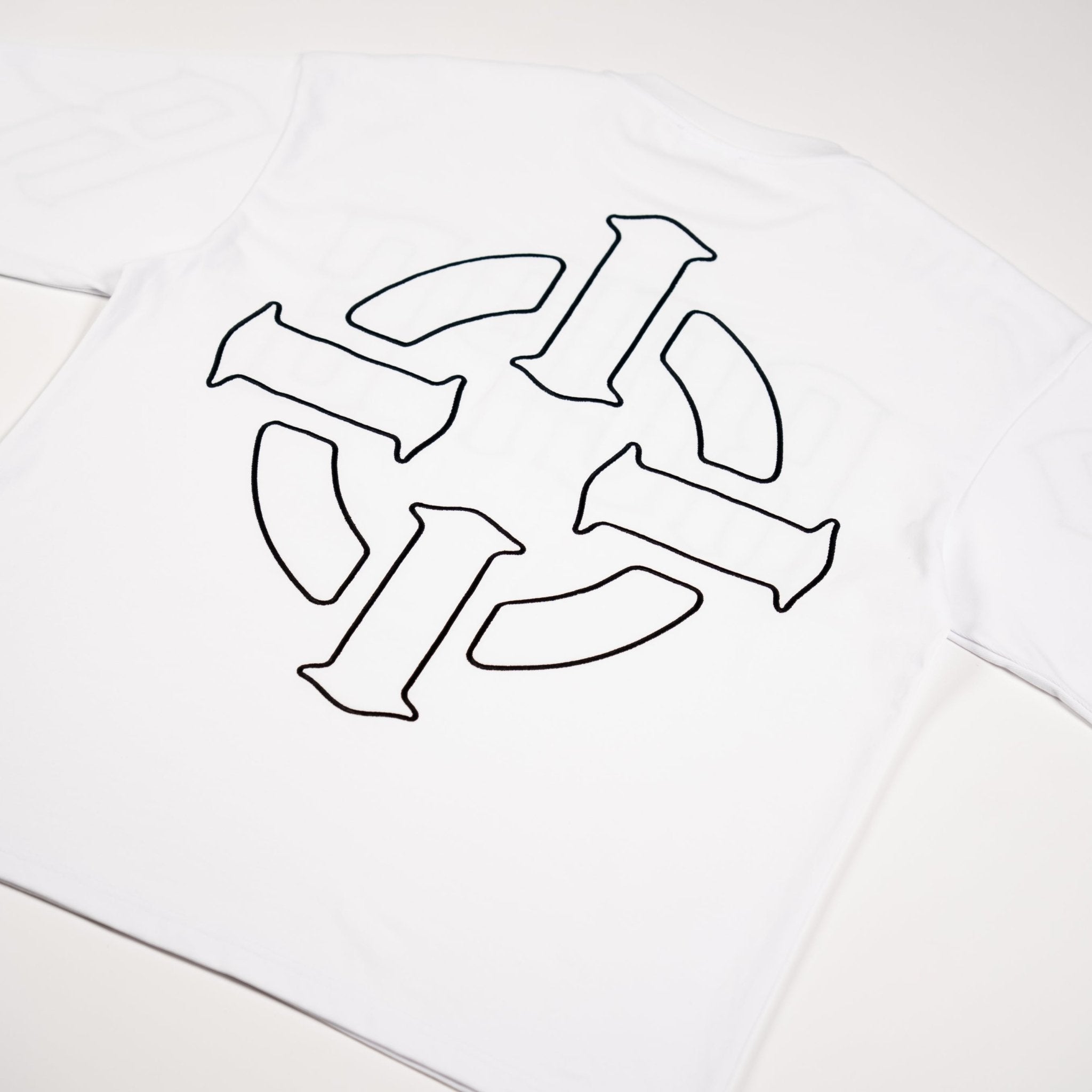 PROPER TARGET OVERSIZED TEE WHITE/BLACK - Proper Streetwear