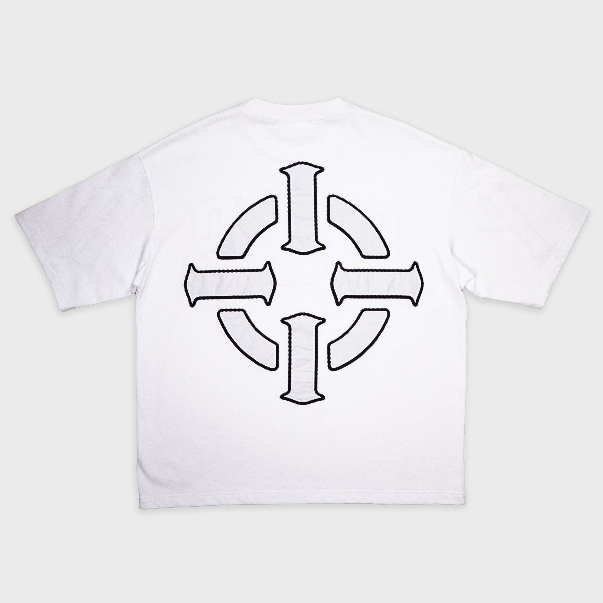 PROPER TARGET OVERSIZED TEE WHITE/BLACK - Proper Streetwear