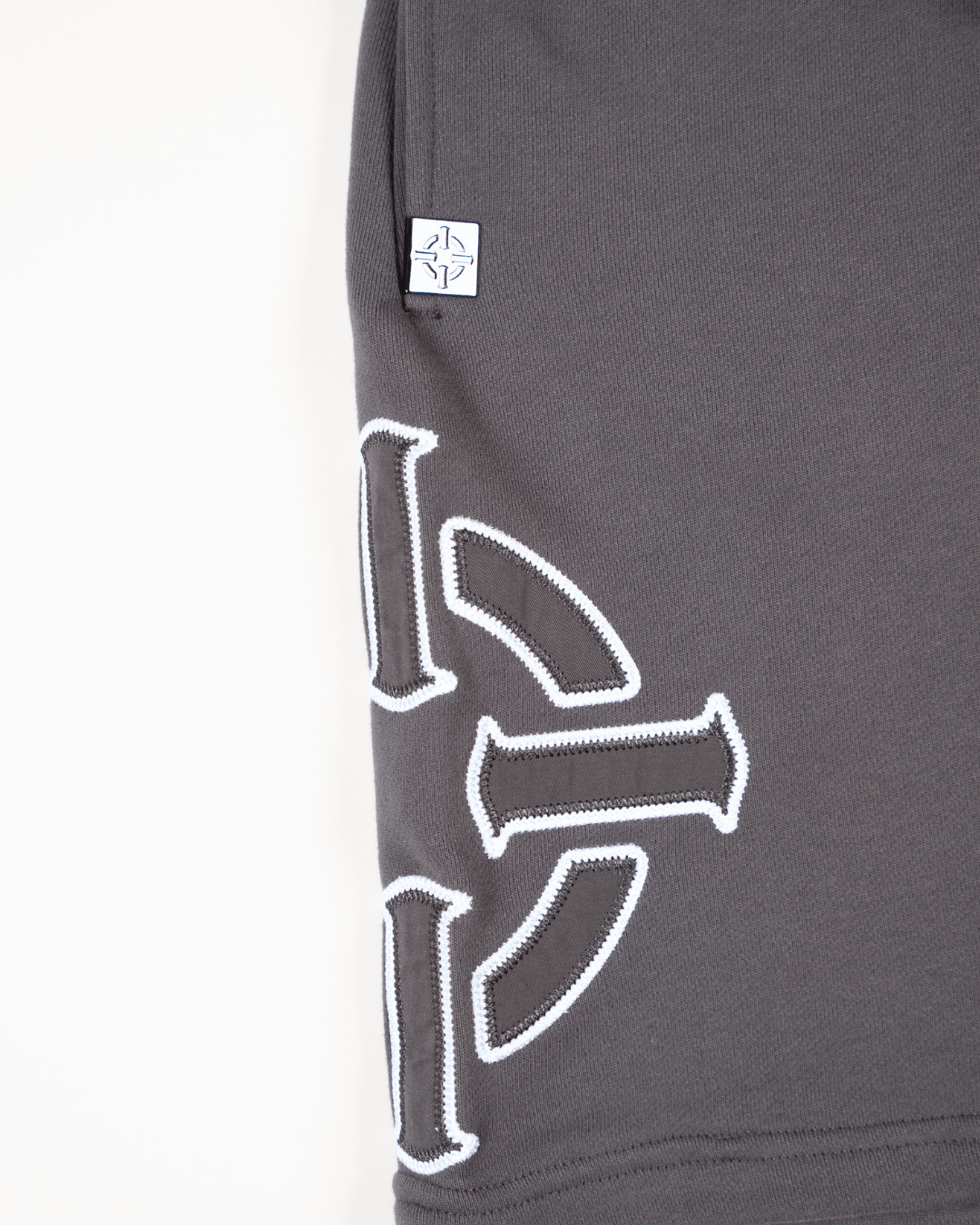 PROPER TARGET SHORTS CHARCOAL/WHITE - Proper Streetwear