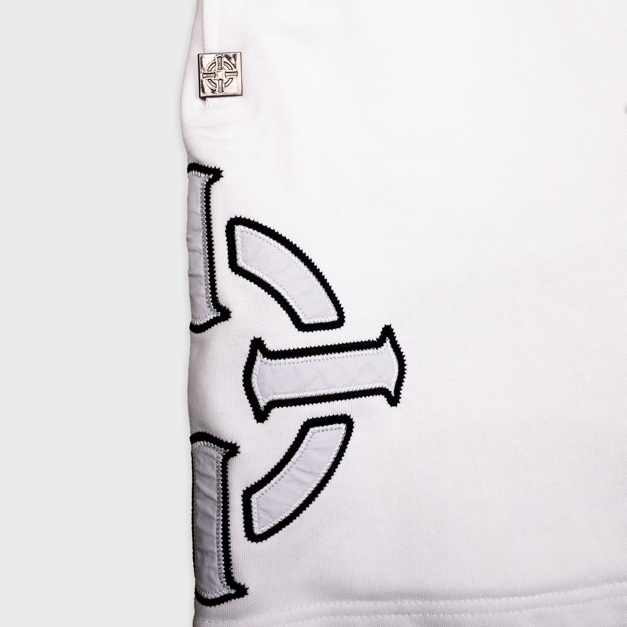 PROPER TARGET SHORTS WHITE/BLACK - Proper Streetwear