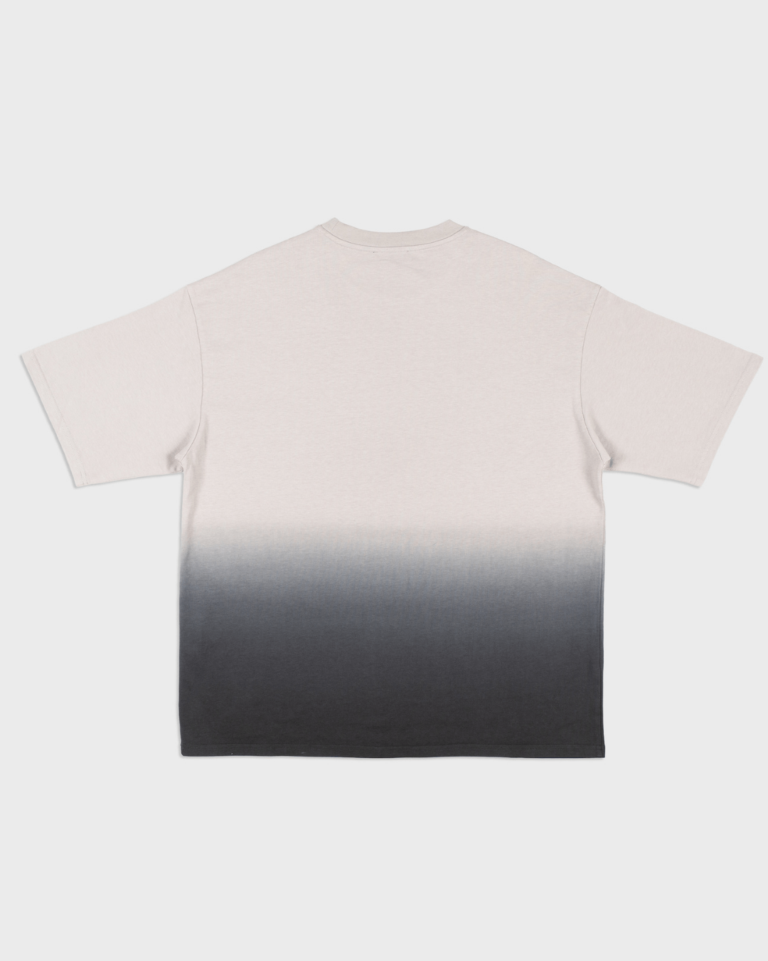 SHADOWFADE FITTED TEE GREY - BLACK - Proper Streetwear