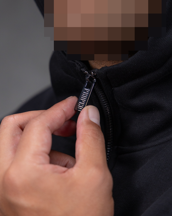 PS ZIP UP JACKET BLACK