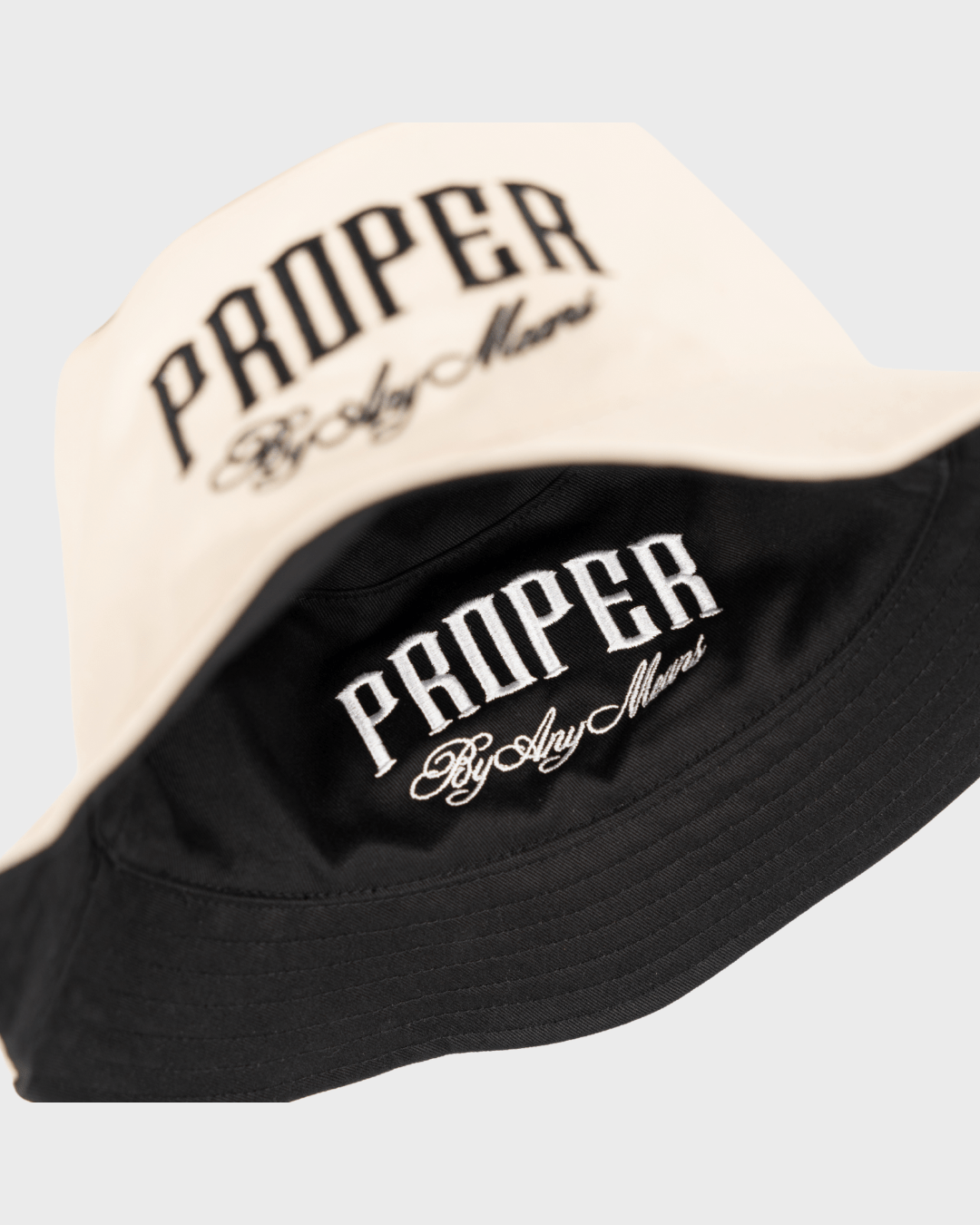 PROPER SCRIPTURE REVERSIBLE BUCKET HAT