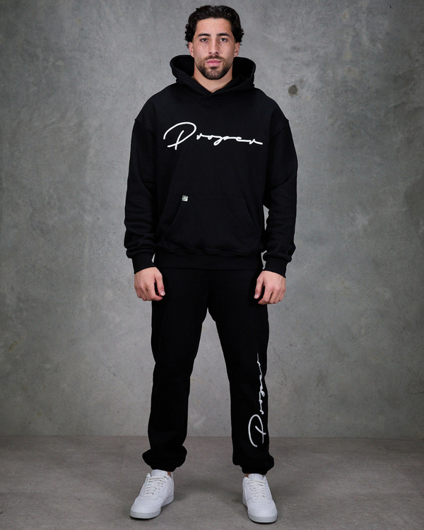 PROPER AUTOGRAPH HOODIE BLACK