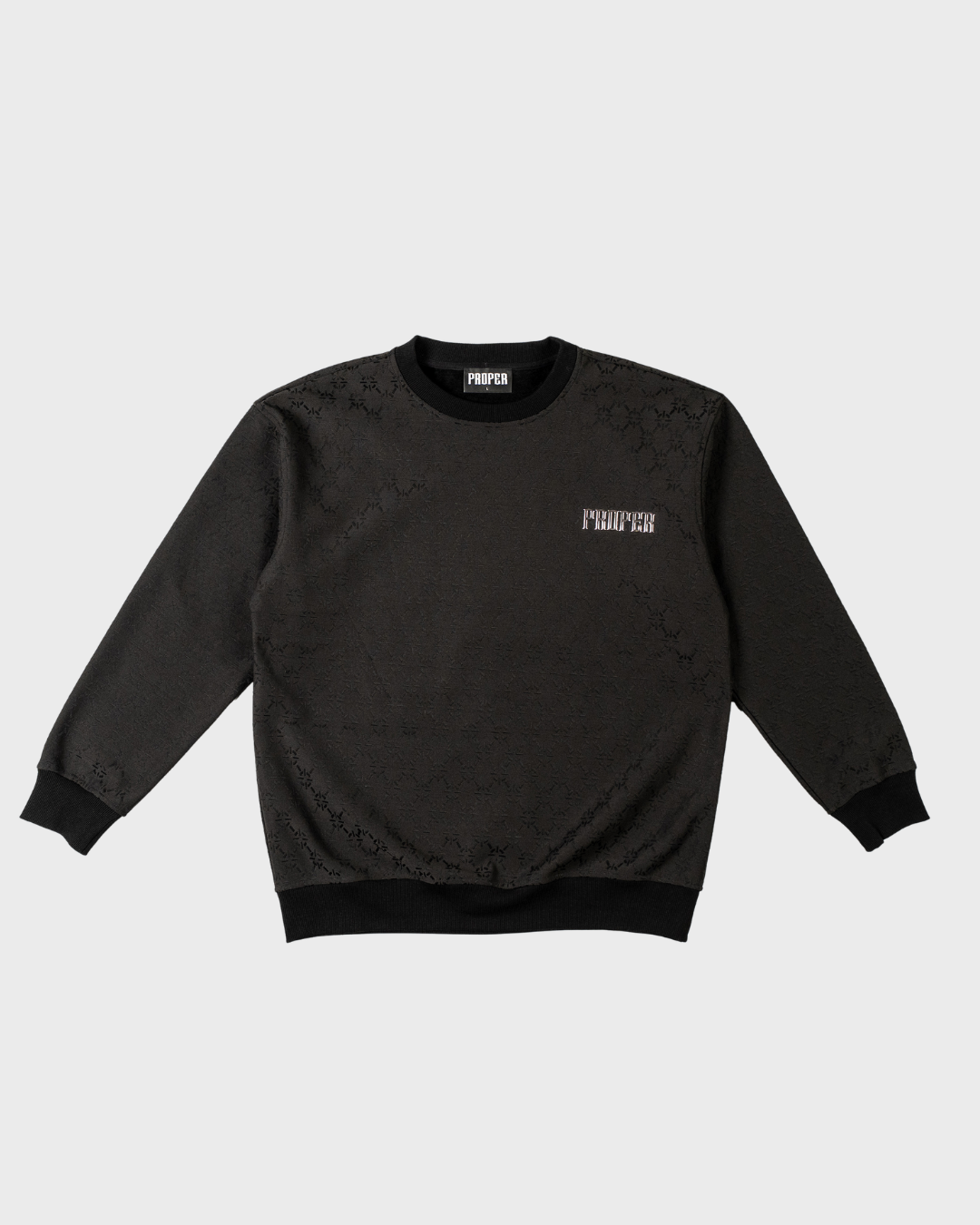 PHANTOM CREWNECK BLACK