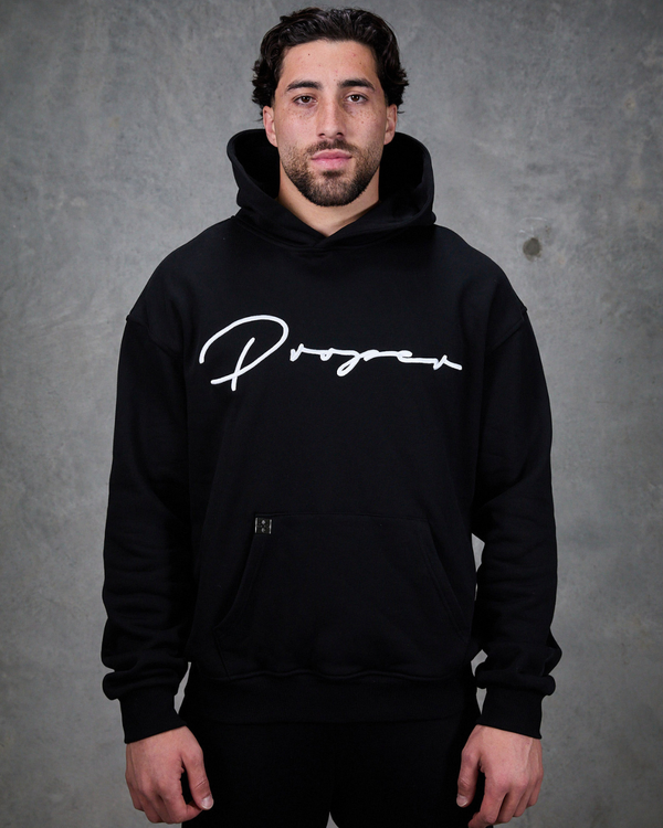PROPER AUTOGRAPH HOODIE BLACK