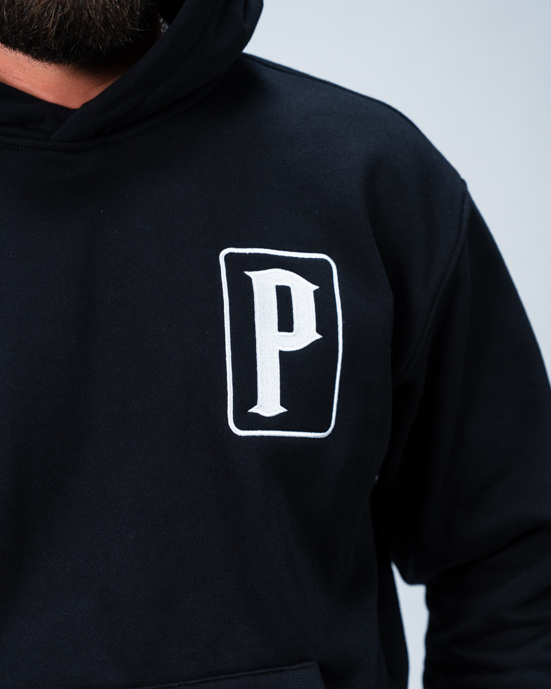 PRO HOODIE BLACK/WHITE
