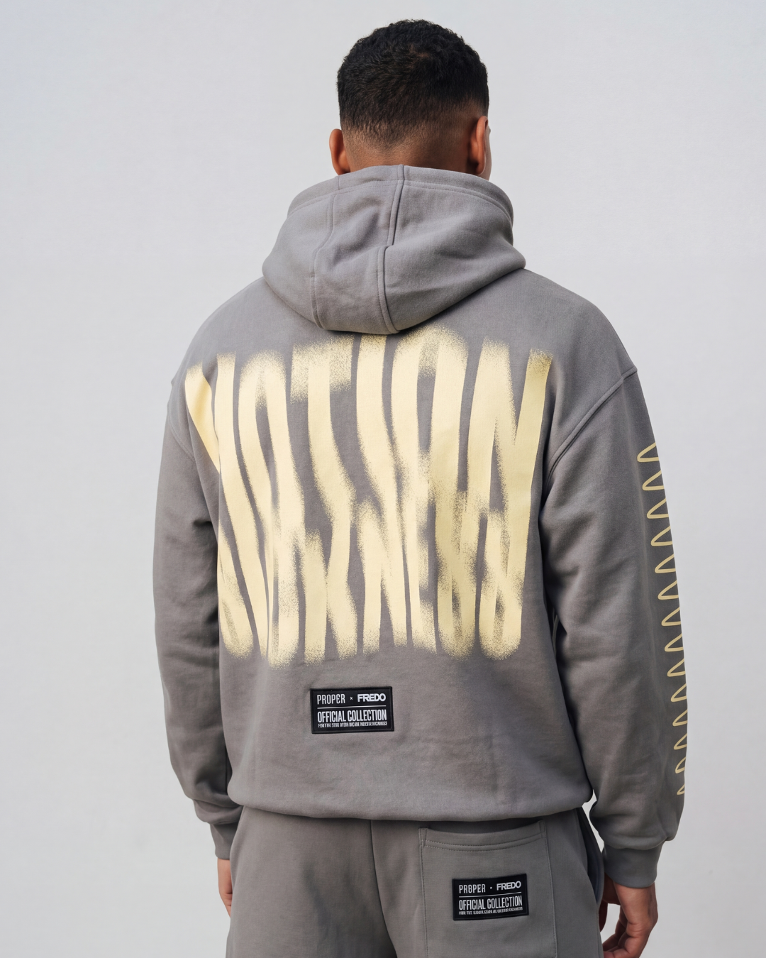 MOTION SICKNESS HOODIE GREY