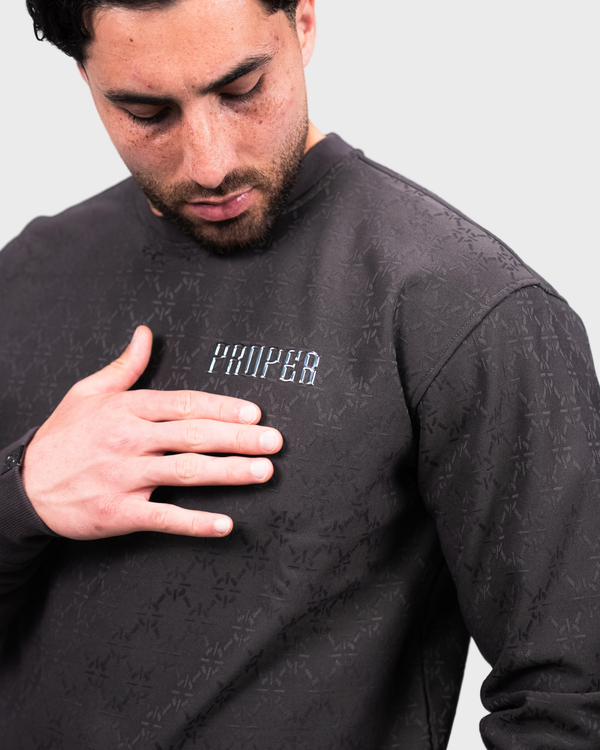 PHANTOM CREWNECK CHARCOAL