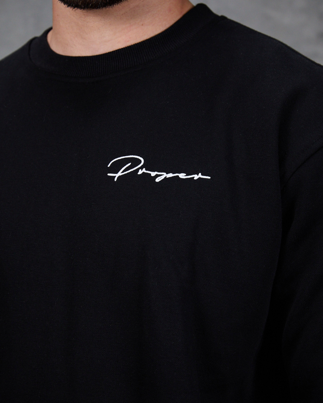 PROPER AUTOGRAPH CREWNECK BLACK
