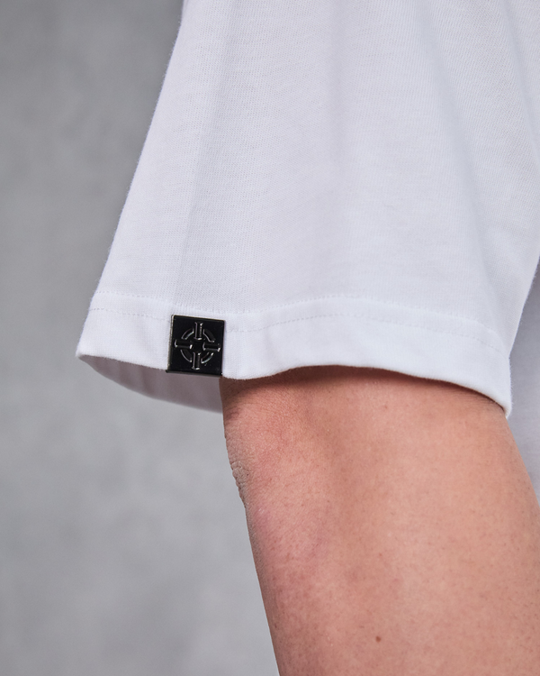 PROPER MOTIVE OVERSIZED TEE WHITE