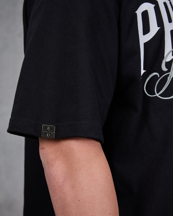 PROPER MOTIVE OVERSIZED TEE BLACK