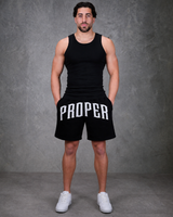 PROPER MOTIVE SHORTS BLACK