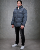 PROPER AUTOGRAPH PUFFER JACKET CHARCOAL