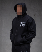 PS ZIP UP JACKET BLACK