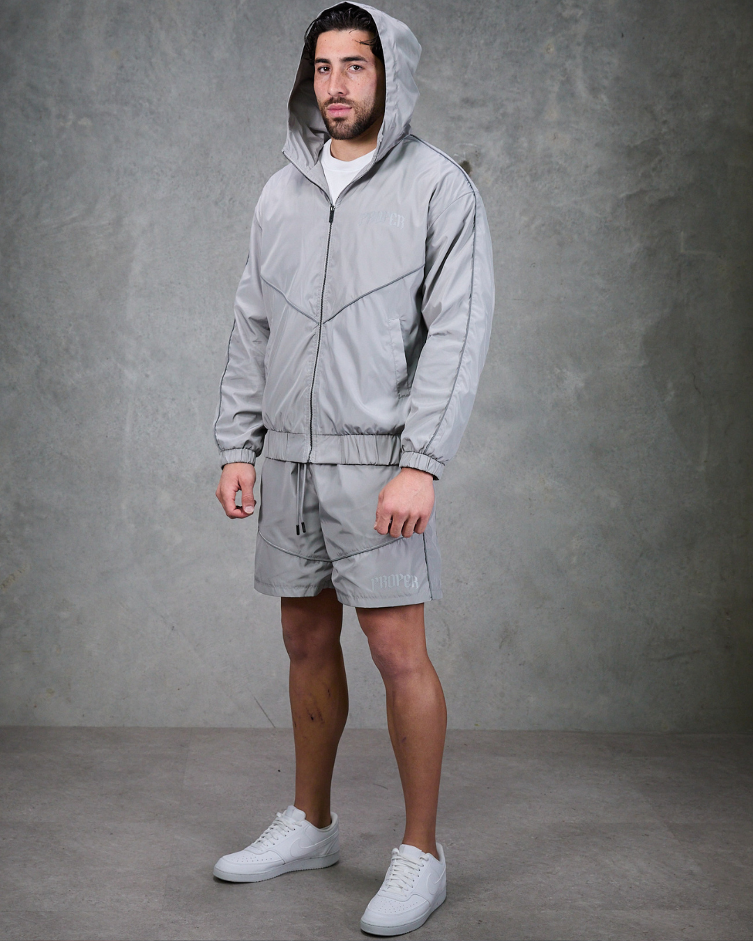 PROPER VISION WINDBREAKER GREY