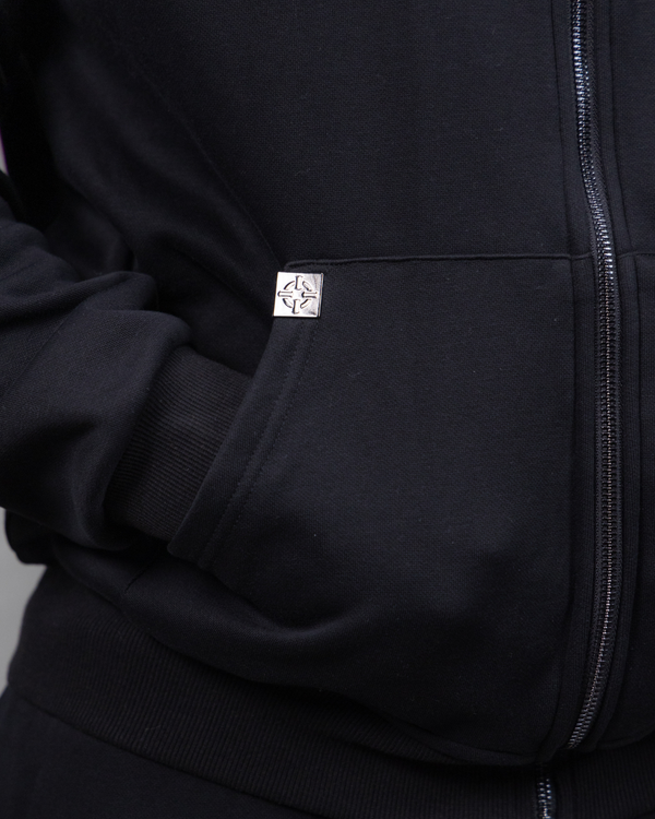 PS ZIP UP JACKET BLACK