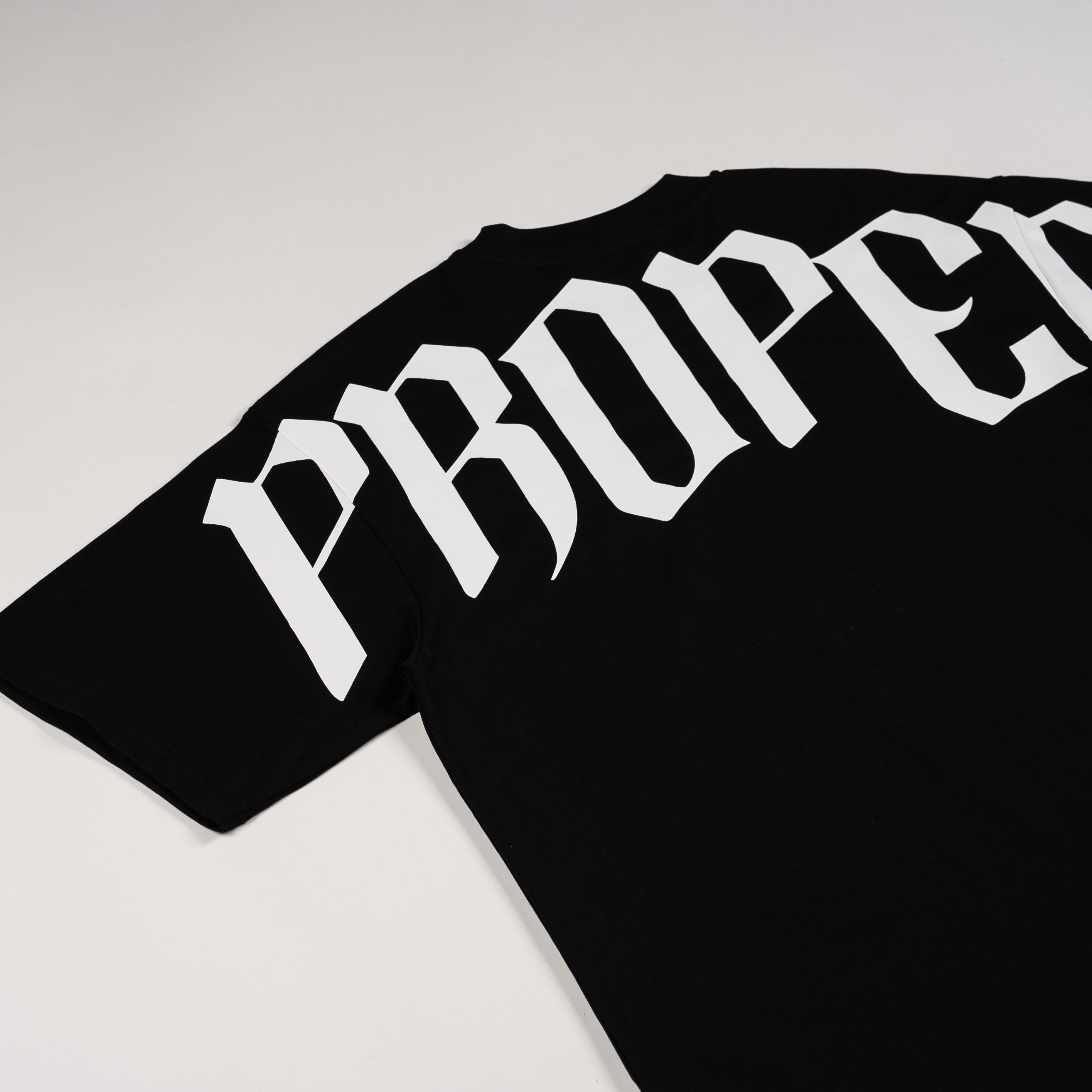 PROPER OG OVERSIZED TEE BLACK/WHITE