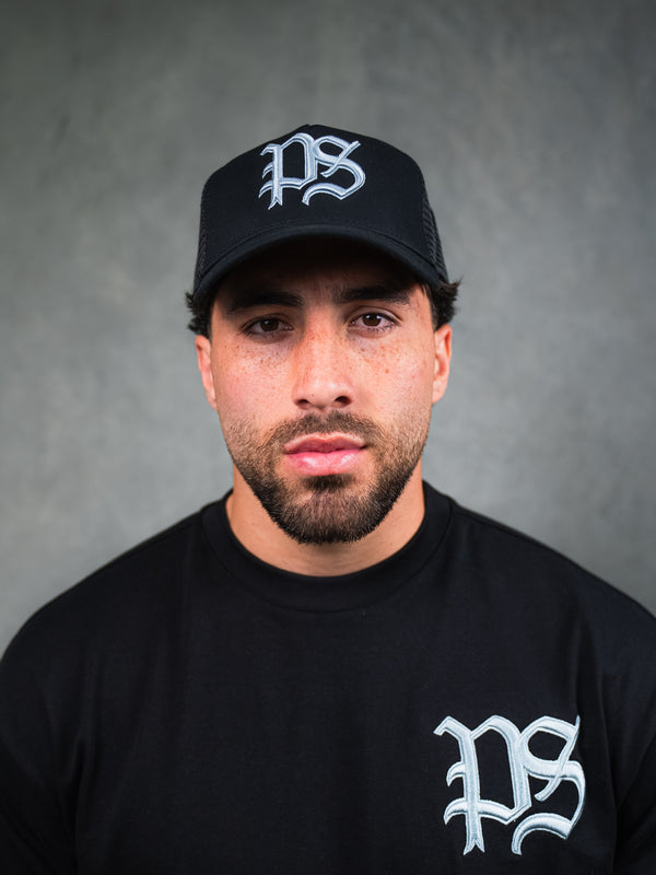 PS TRUCKER CAP BLACK