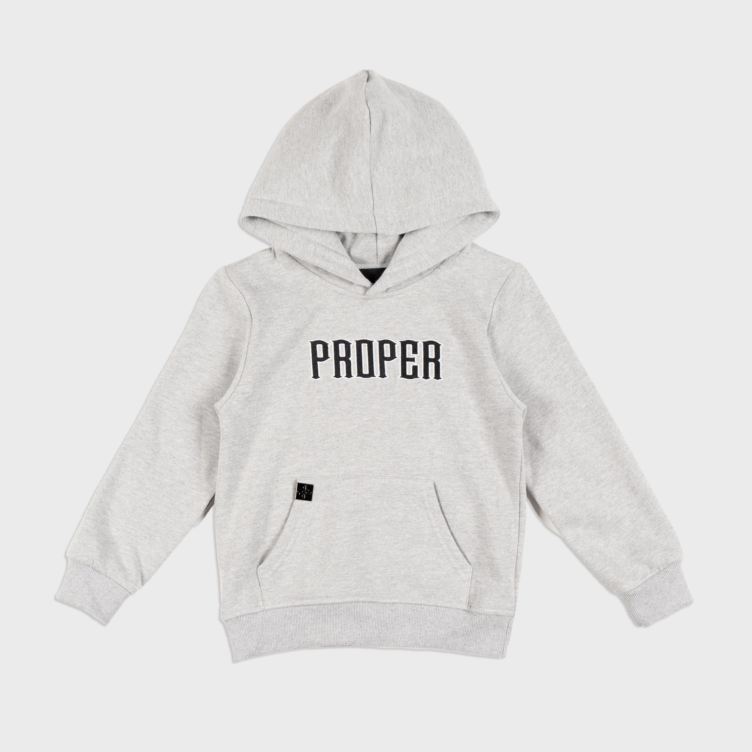 PROPER KIDS OG HOODIE GREY