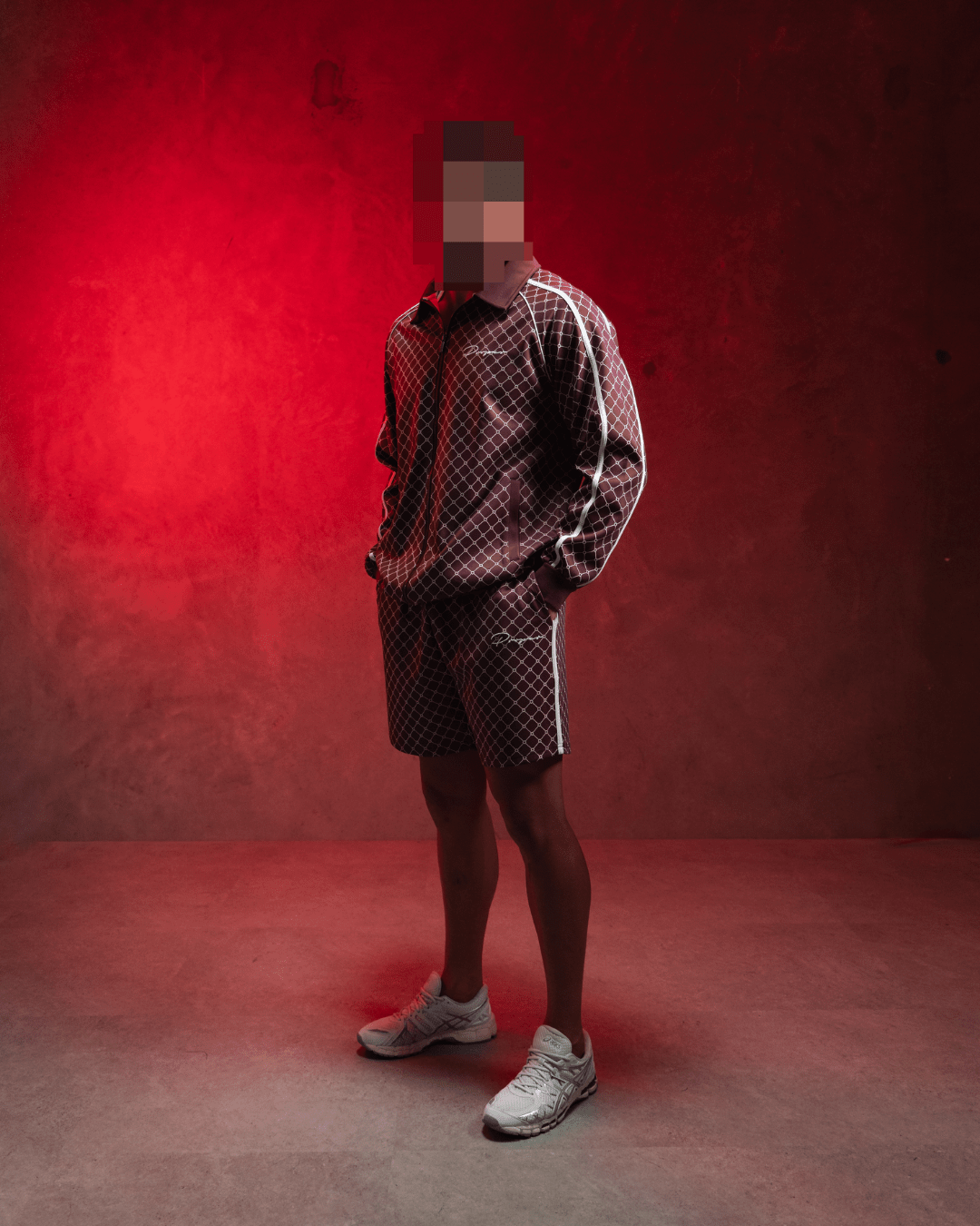 AUTOGRAPH SHORTS CRIMSON - Proper Streetwear