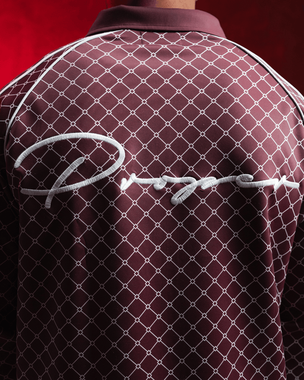 AUTOGRAPH ZIP UP JACKET CRIMSON - Proper Streetwear