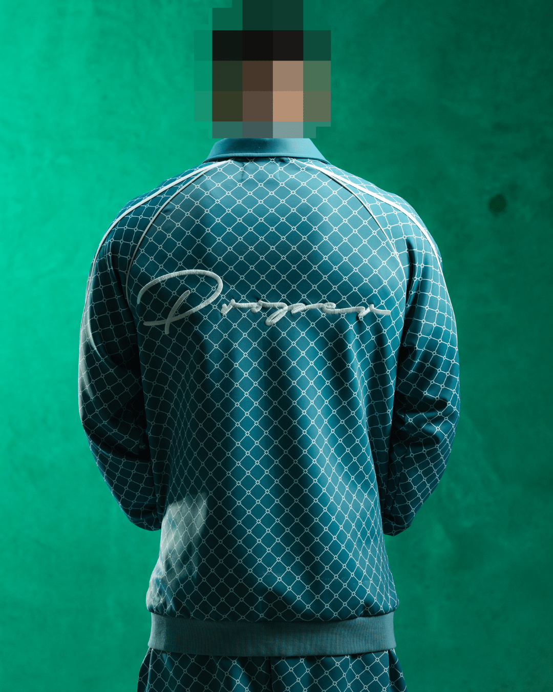 AUTOGRAPH ZIP UP JACKET CYAN - Proper Streetwear