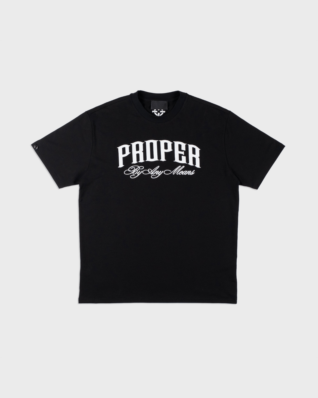 BAM EMBROIDERY FITTED TEE - Proper Streetwear