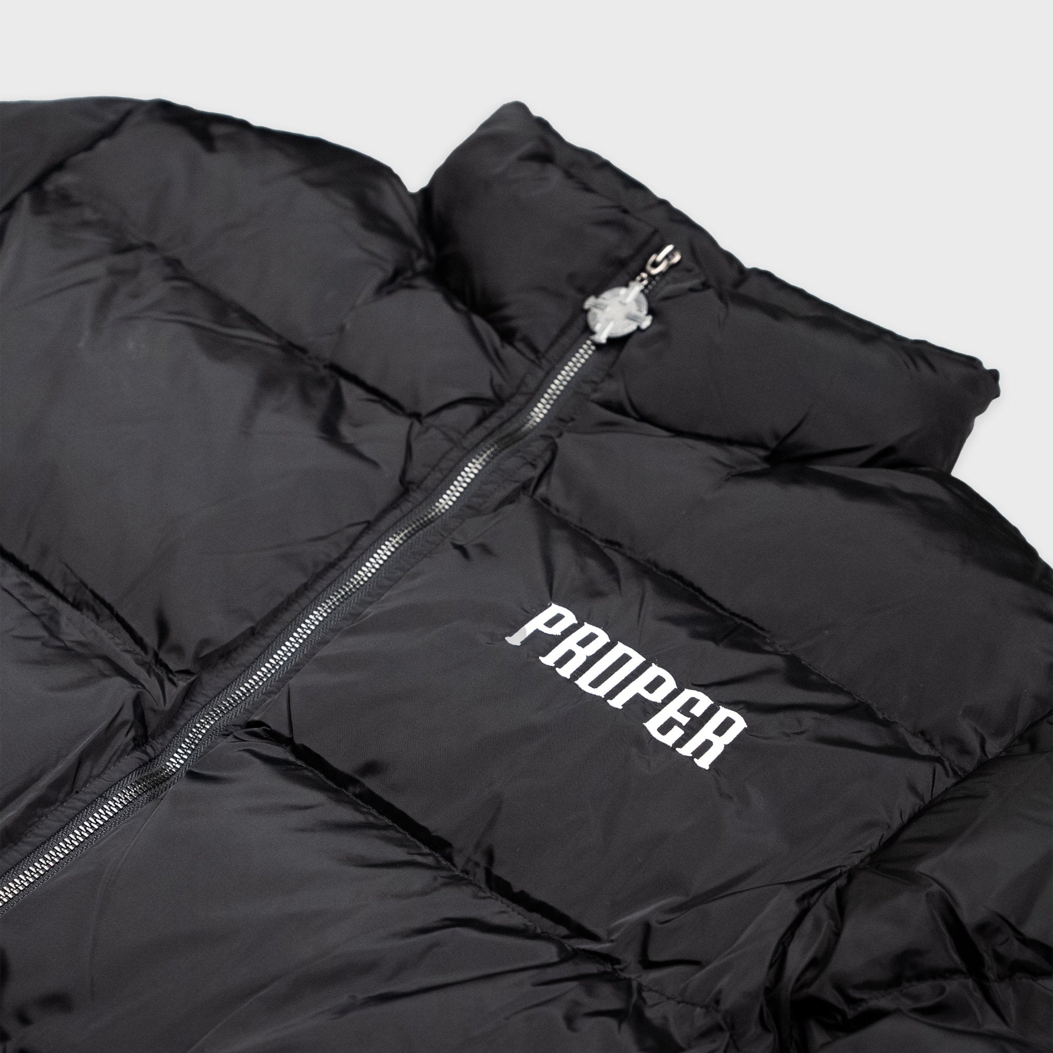 BLACK ICE PUFFER JACKET - Proper Streetwear