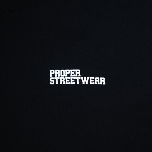 BY ANY MEANS OVERSIZED TEE BLACK - Proper Streetwear