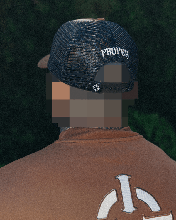 DIAMOND TRUCKER CAP BROWN - Proper Streetwear