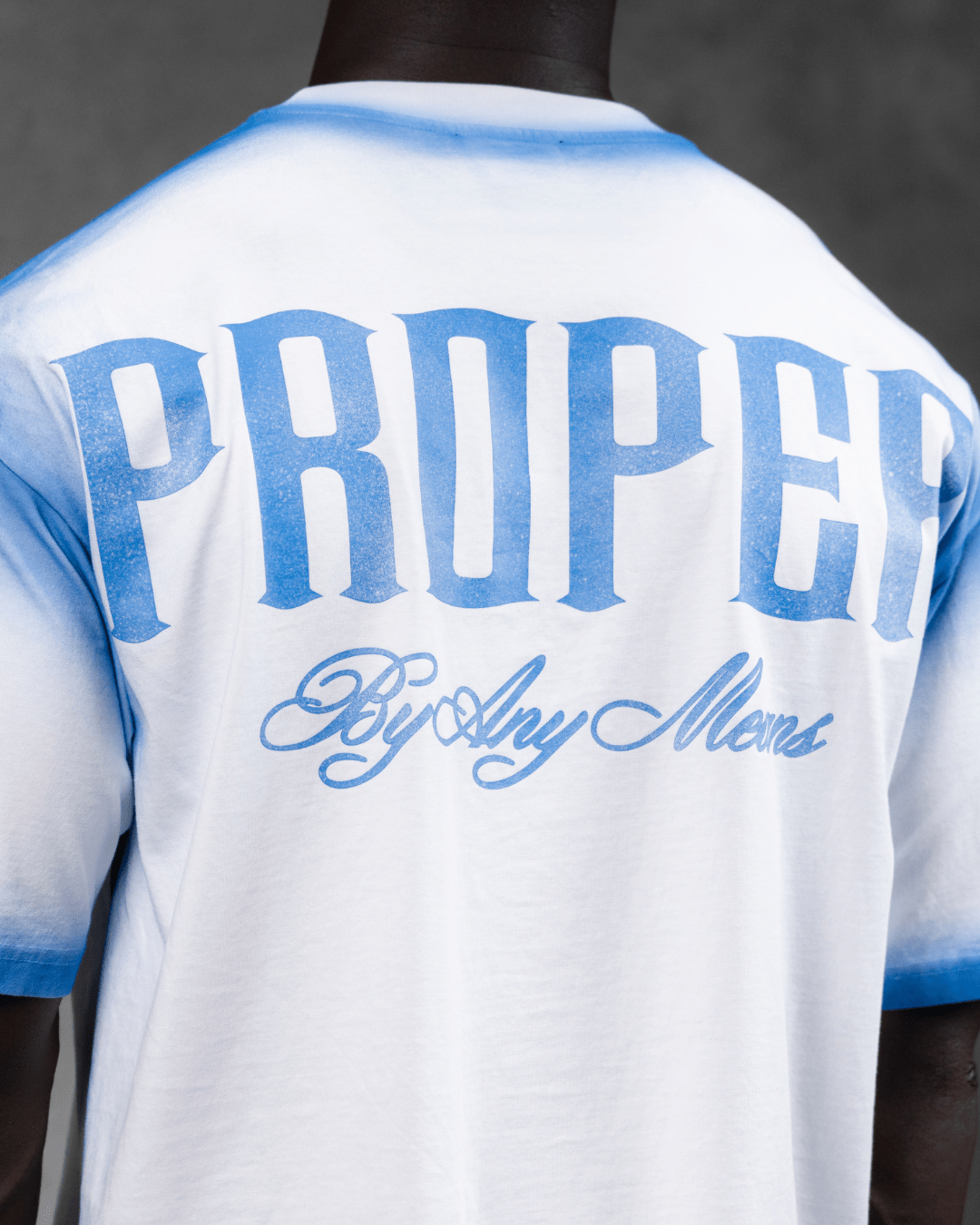 HALO OVERSIZED TEE WHITE - Proper Streetwear