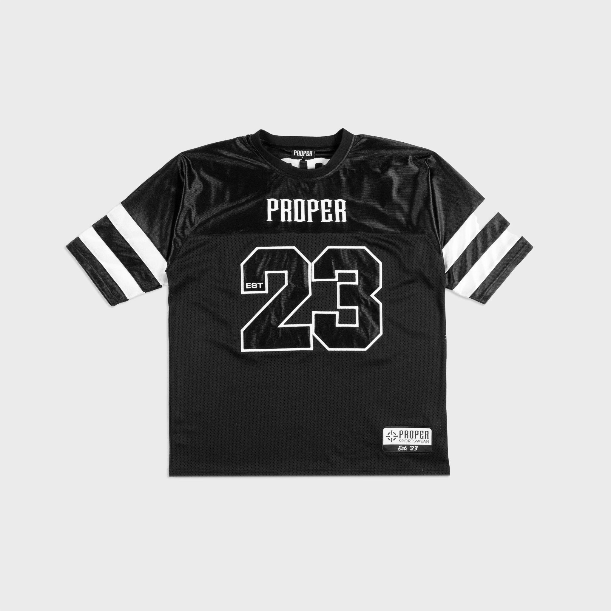 KIDS MVP JERSEY BLACK/WHITE - Proper Streetwear