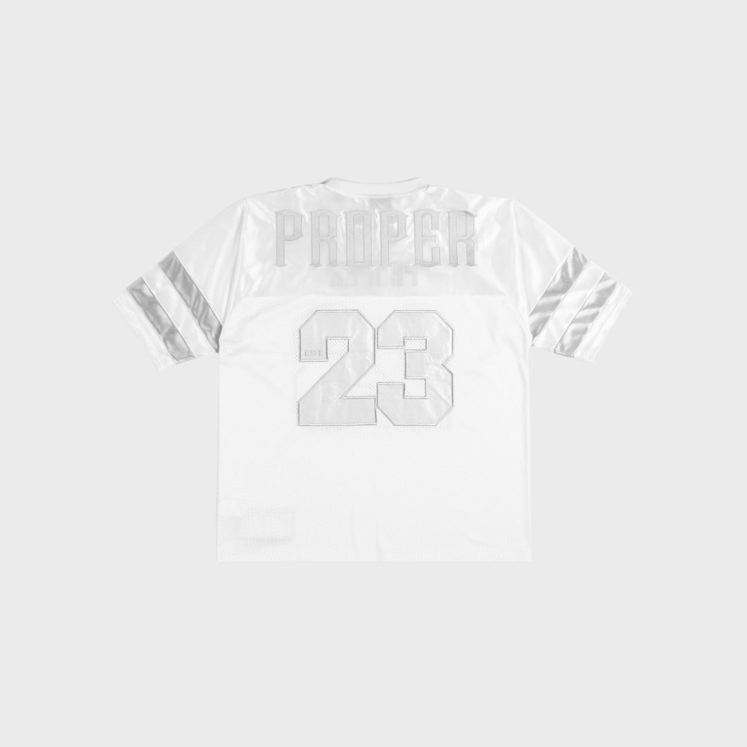 KIDS MVP JERSEY WHITE/GREY - Proper Streetwear