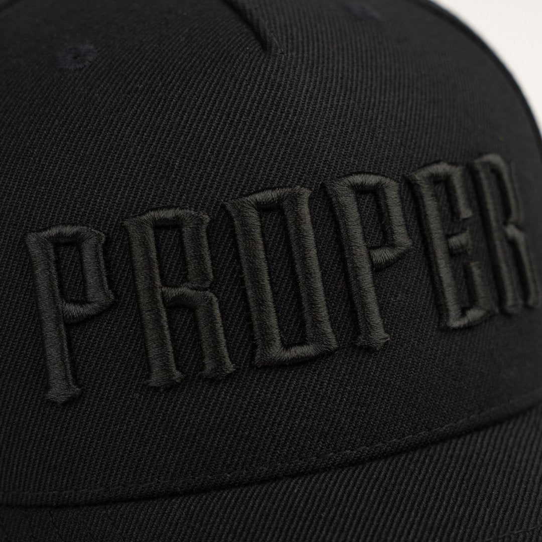 OG HAT BLACK - Proper Streetwear