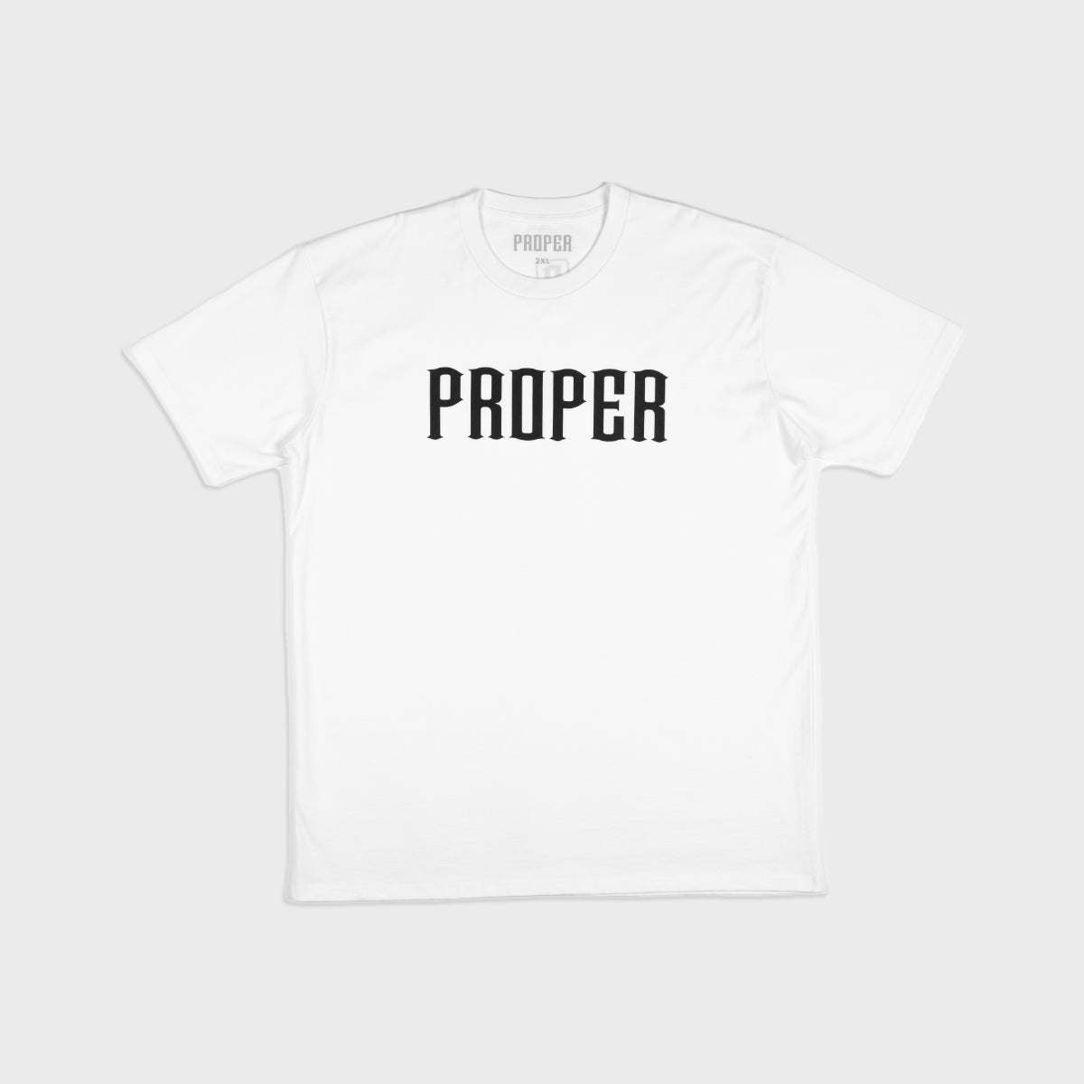 OG TEE White/Black - Proper Streetwear