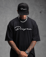PROPER AUTOGRAPH OVERSIZED TEE BLACK - Proper Streetwear
