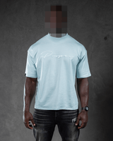 PROPER AUTOGRAPH OVERSIZED TEE BLUE - Proper Streetwear