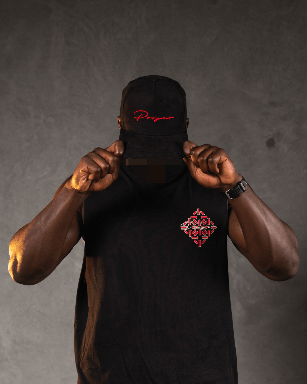 PROPER AUTOGRAPH SUEDE CAP BLACK/RED - Proper Streetwear