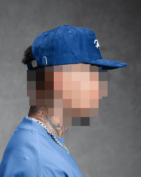 PROPER AUTOGRAPH SUEDE CAP BLUE - Proper Streetwear