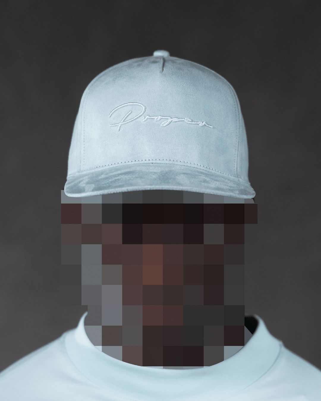 PROPER AUTOGRAPH SUEDE CAP BLUE/WHITE - Proper Streetwear