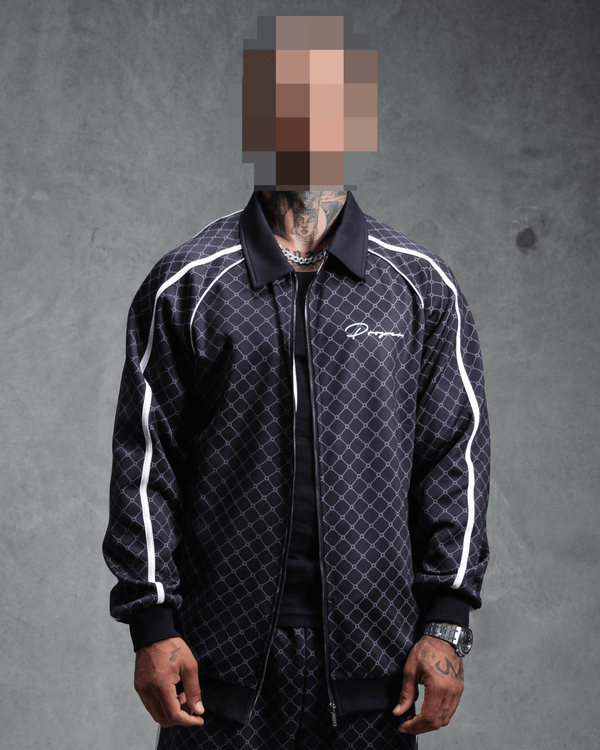 PROPER AUTOGRAPH ZIP UP JACKET BLACK - Proper Streetwear