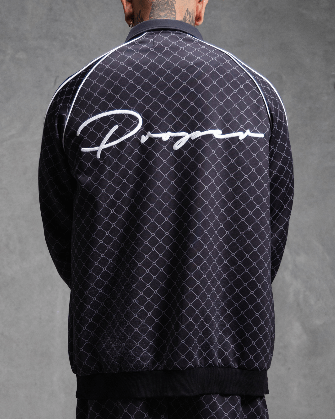 PROPER AUTOGRAPH ZIP UP JACKET BLACK - Proper Streetwear