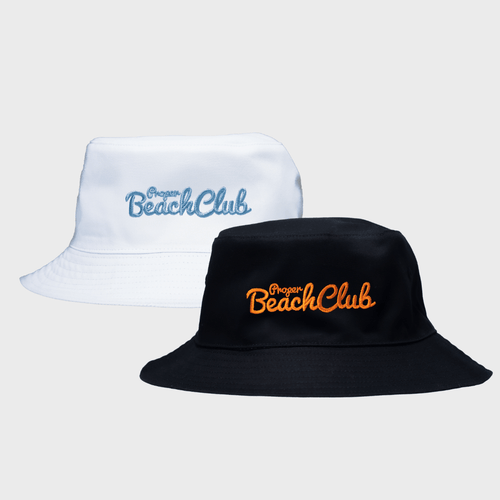 PROPER BEACH CLUB REVERSIBLE BUCKET HAT - Proper Streetwear