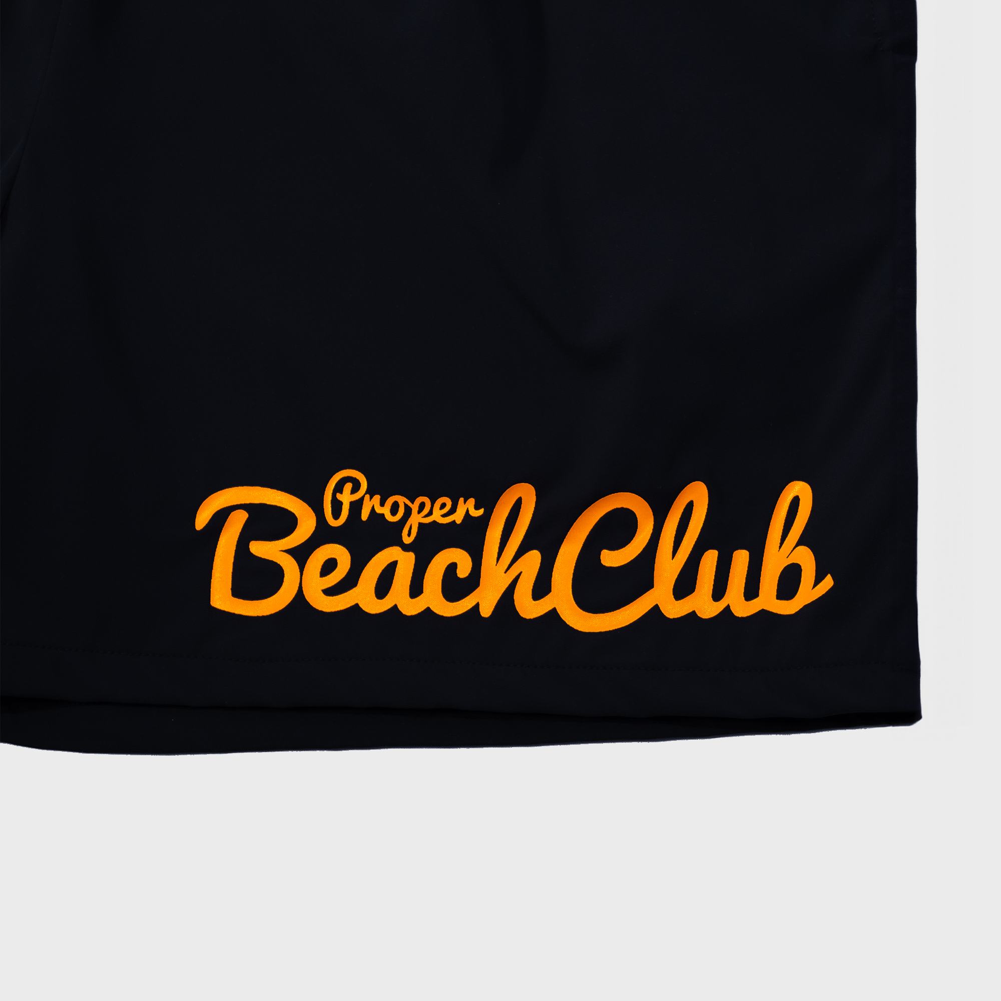 PROPER BEACH CLUB SWIM SHORTS BLACK - Proper Streetwear