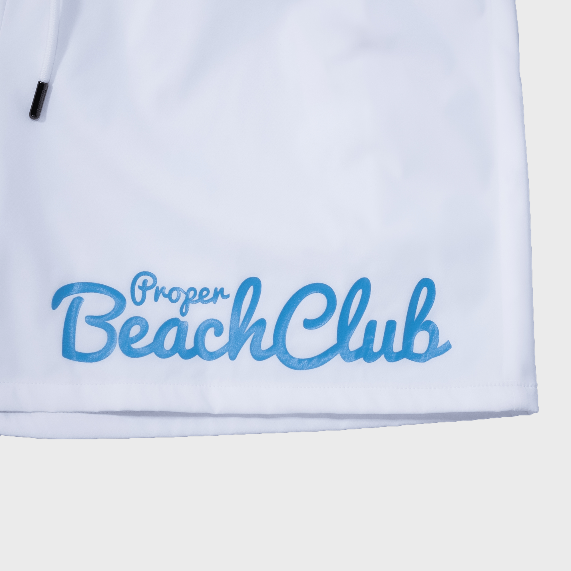 PROPER BEACH CLUB SWIM SHORTS WHITE - Proper Streetwear