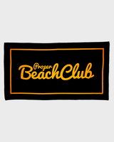 PROPER BEACH CLUB TOWEL BLACK - Proper Streetwear