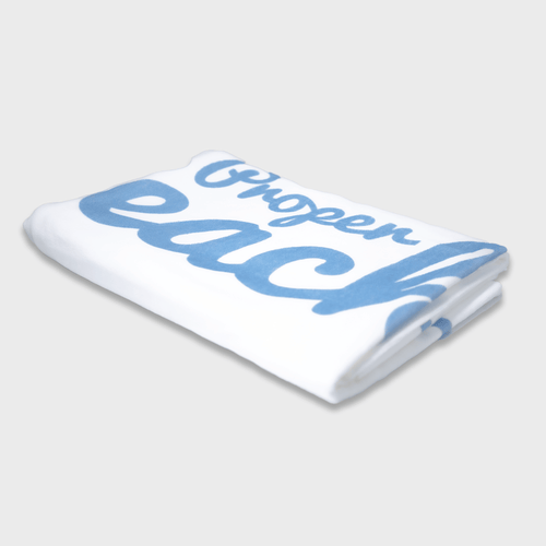 PROPER BEACH CLUB TOWEL WHITE - Proper Streetwear