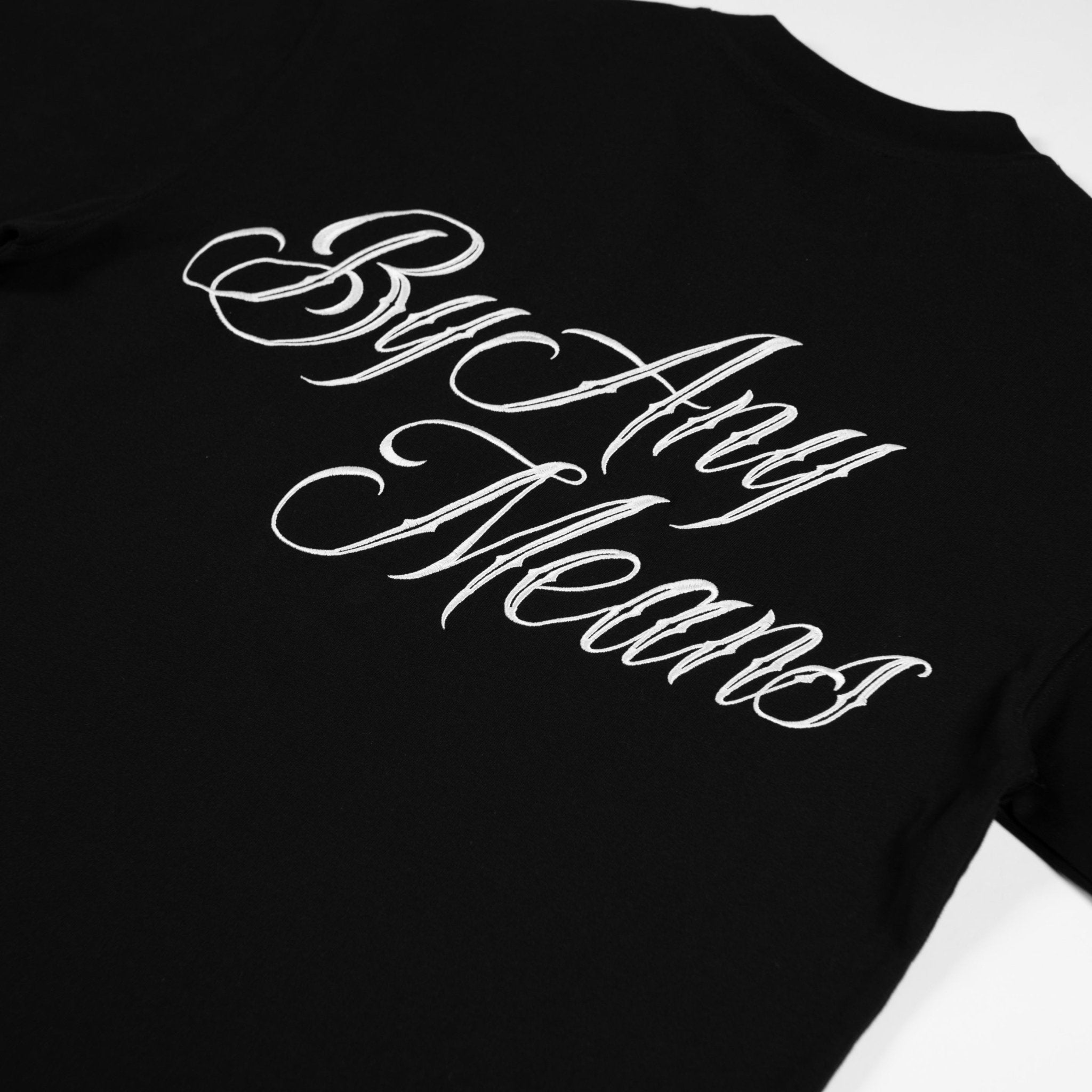 PROPER BY ANY MEANS OVERSIZED TEE BLACK - Proper Streetwear
